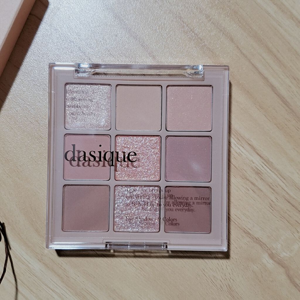シャドウパレット/dasique/アイシャドウパレットを使ったクチコミ(3枚目)