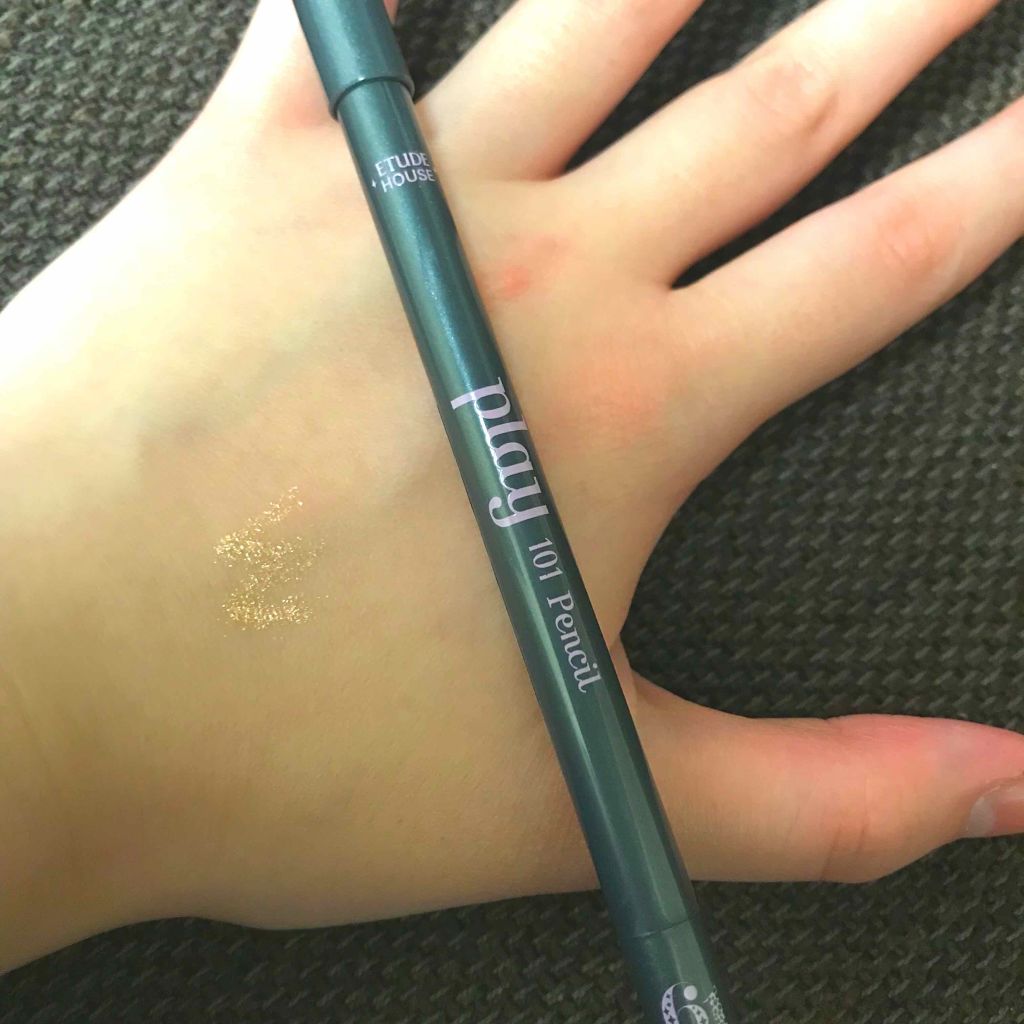 プレイ101 ペンシル/ETUDE/ペンシルアイライナーを使ったクチコミ(1枚目)