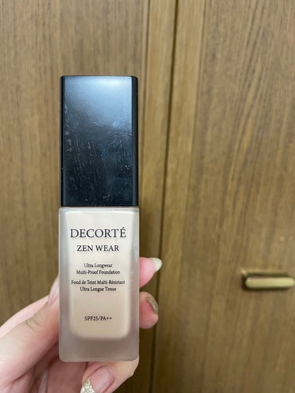 ゼン ウェア フルイド/DECORTÉ/リキッドファンデーションを使ったクチコミ(1枚目)