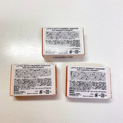 Little Bitty Moment Shadow/lilybyred/アイシャドウパレットを使ったクチコミ(7枚目)