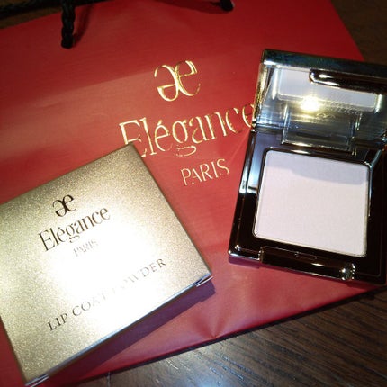 リップコート パウダー/Elégance/口紅を使ったクチコミ(1枚目)