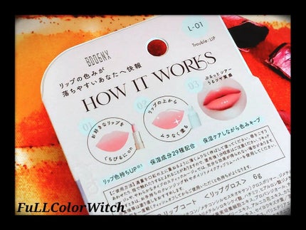 KISS SHOT /MAKE COVER/リップオイルを使ったクチコミ(3枚目)