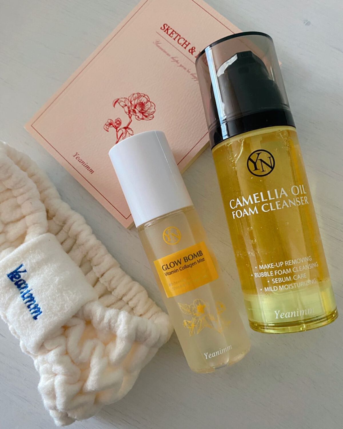 カメリアオイルフォームクレンザー/YEANIMM/オイルクレンジングを使ったクチコミ(7枚目)
