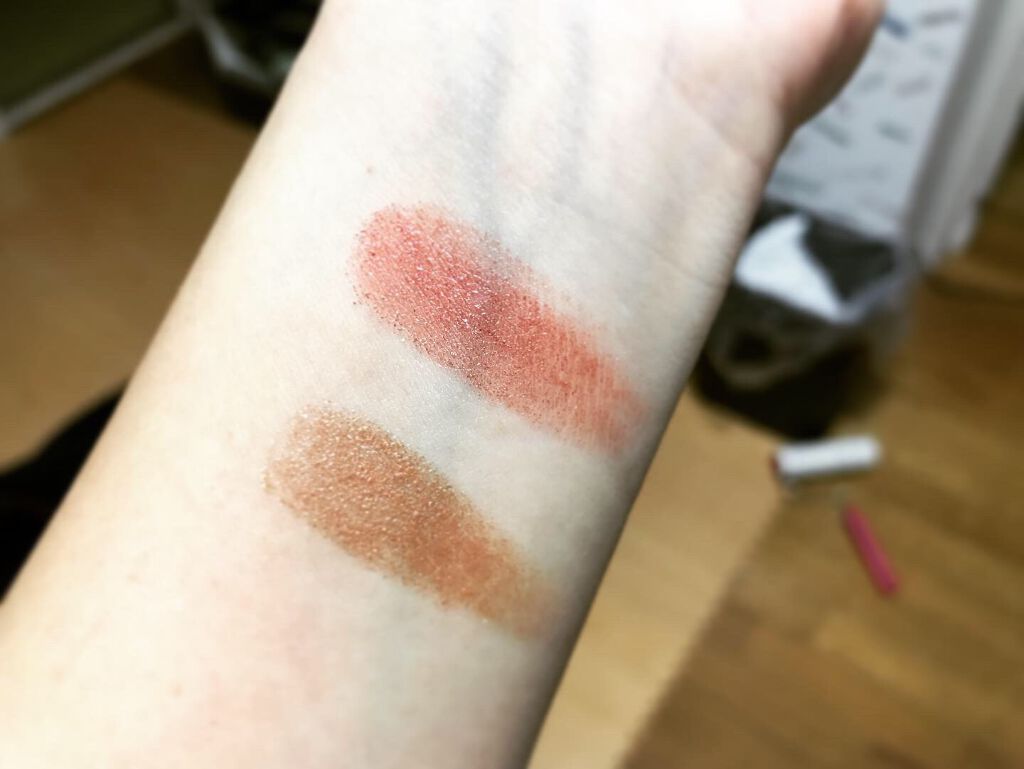 グリッタープリズム シャドウ/MISSHA/グリッターを使ったクチコミ(2枚目)