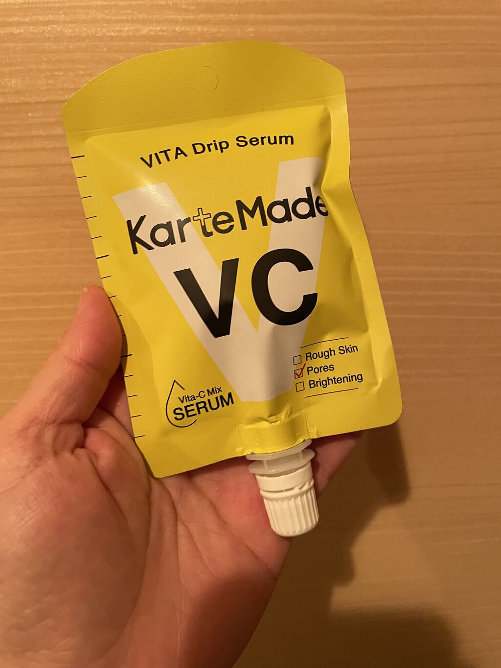  ビタドリップセラム  ビタミンC×ビタミンE/KarteMade /美容液を使ったクチコミ（1枚目）