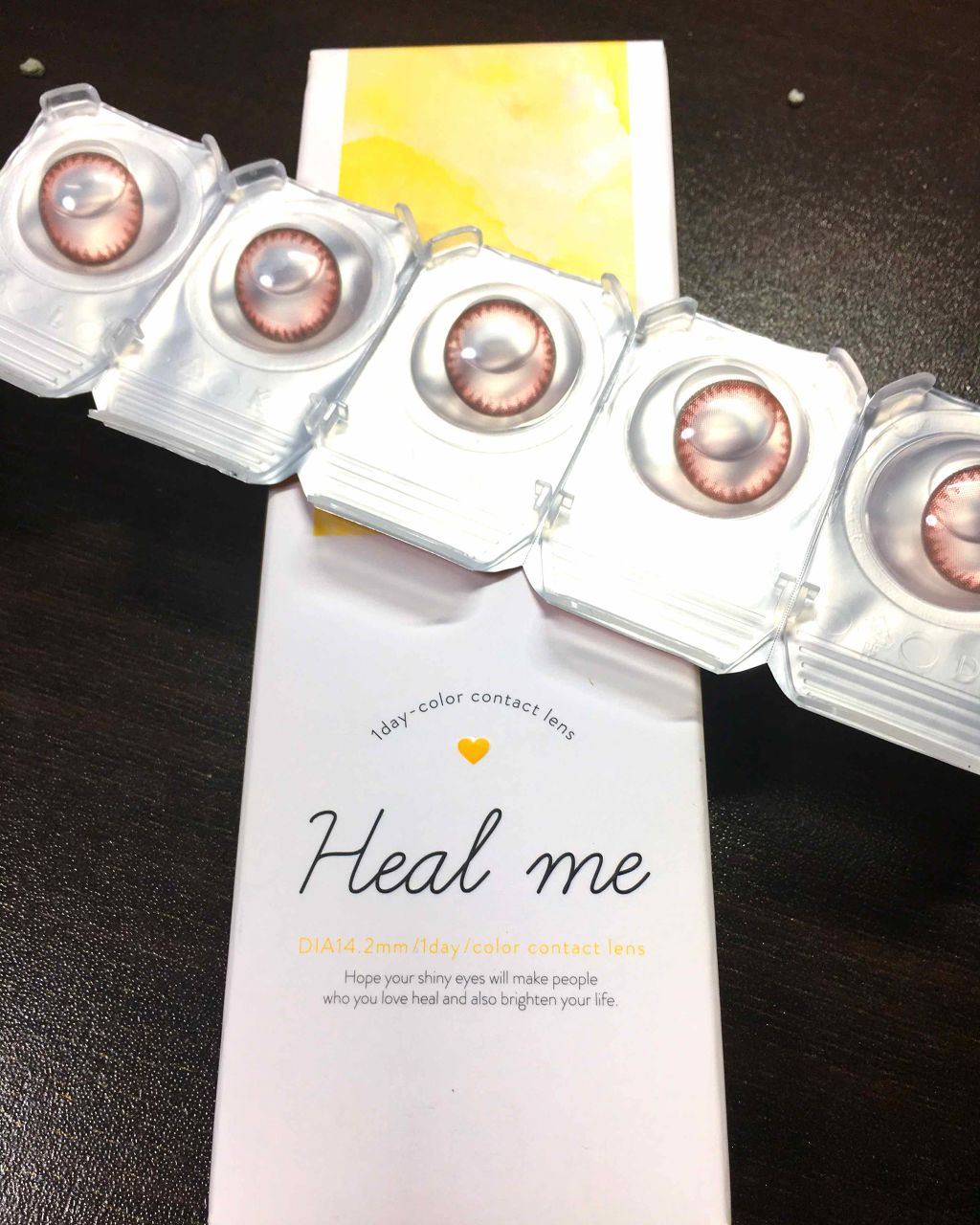 ヒールミー ワンデー/Heal me/ワンデー（１DAY）カラコンを使ったクチコミ（1枚目）