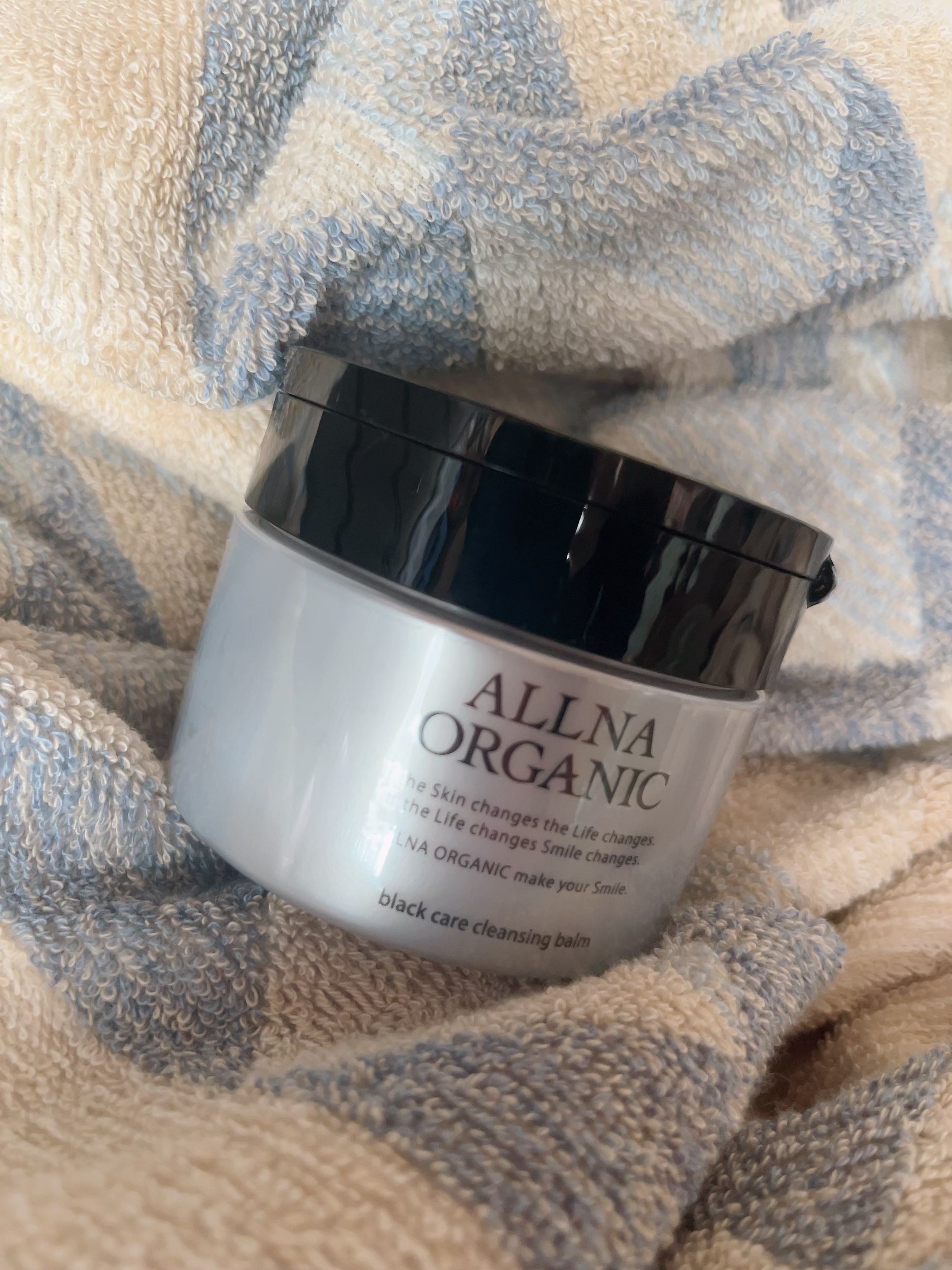 黒炭クレンジングバーム/ALLNA ORGANIC/クレンジングバームを使ったクチコミ（1枚目）