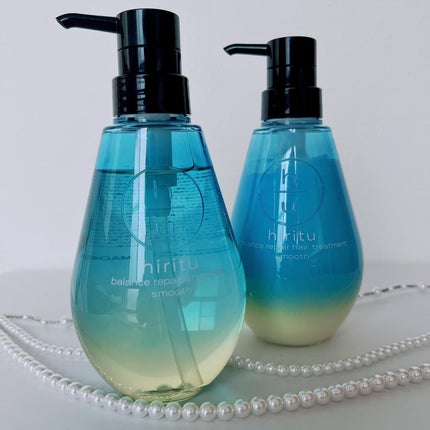 バランスリペア シャンプー/ヘアトリートメント スムース/hiritu/市販シャンプーを使ったクチコミ(2枚目)