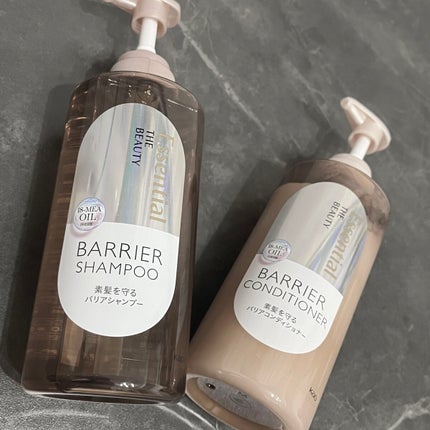 ザビューティ 髪のキメ美容素髪を守る バリアシャンプー/コンディショナー/エッセンシャル/シャンプー・コンディショナーを使ったクチコミ(1枚目)