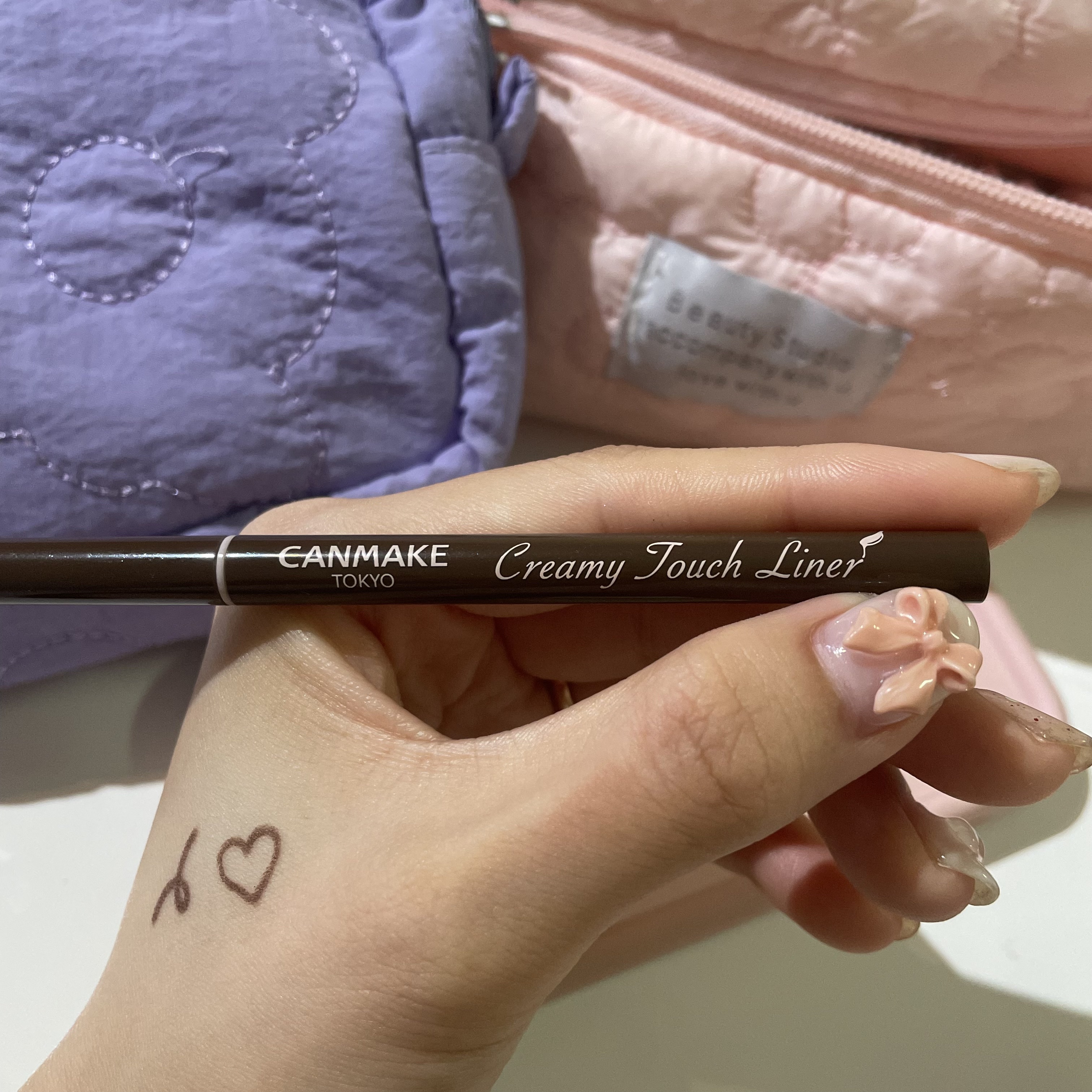 クリーミータッチライナー/キャンメイク/ジェルアイライナーを使ったクチコミ（2枚目）