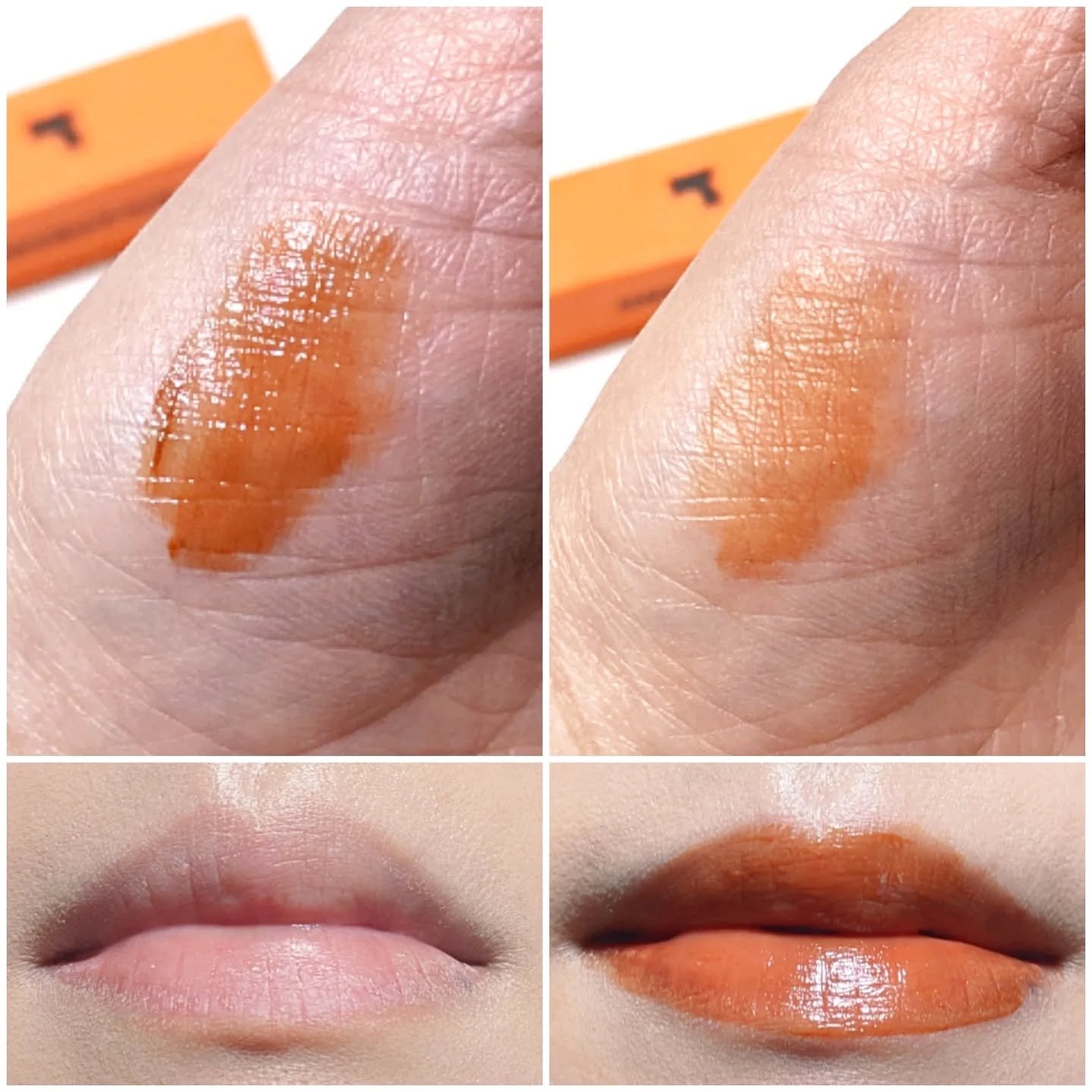 フルーティントブーケ/RICAFROSH/リップティントを使ったクチコミ（3枚目）