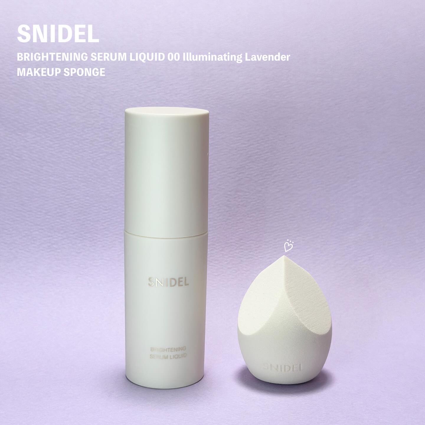 SNIDEL ブライトニング セラム リクイド 00 Illuminating Lavender/SNIDEL BEAUTY/リキッドファンデーションを使ったクチコミ（1枚目）
