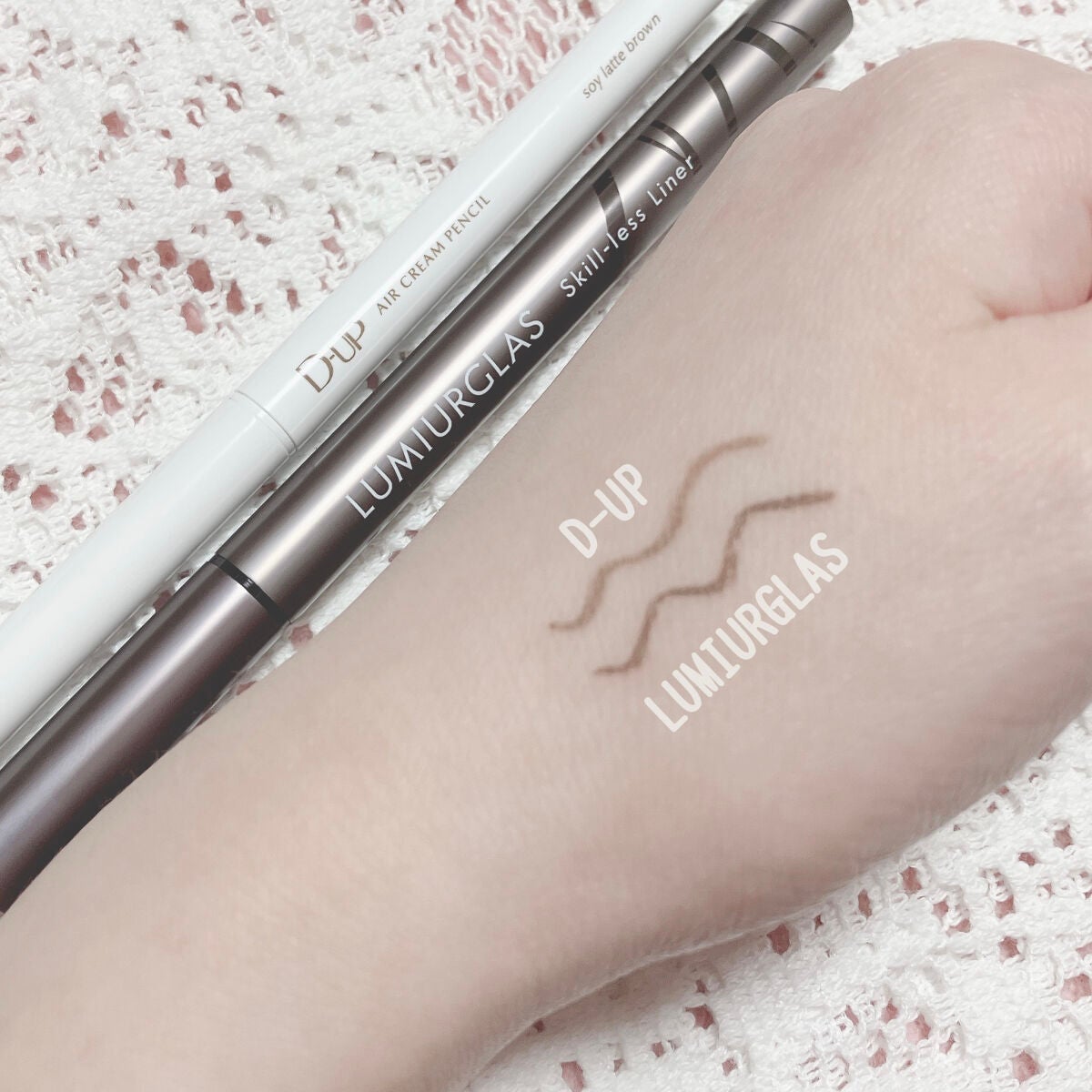 スキルレスライナー/LUMIURGLAS/リキッドアイライナーを使ったクチコミ(2枚目)