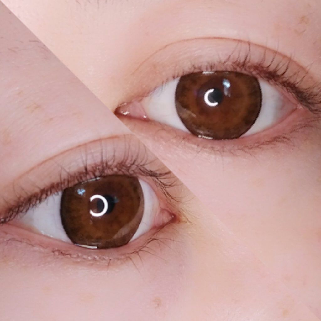 1DAY Refrear elebelle/Refrear/ワンデー(1DAY)カラコンを使ったクチコミ(3枚目)