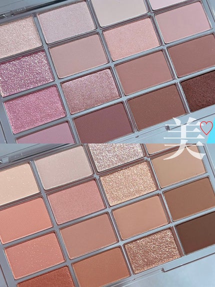 ソフトブラーリングアイパレット/wakemake/アイシャドウパレットを使ったクチコミ(5枚目)