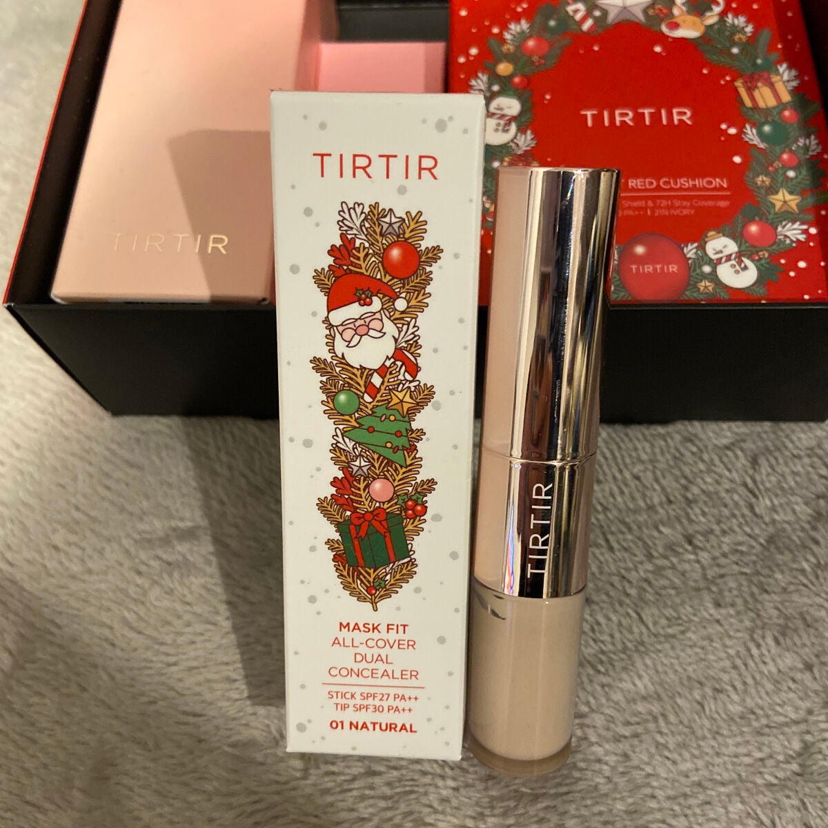 マスク フィット レッド クッション/TIRTIR(ティルティル)/クッションファンデーションを使ったクチコミ(5枚目)
