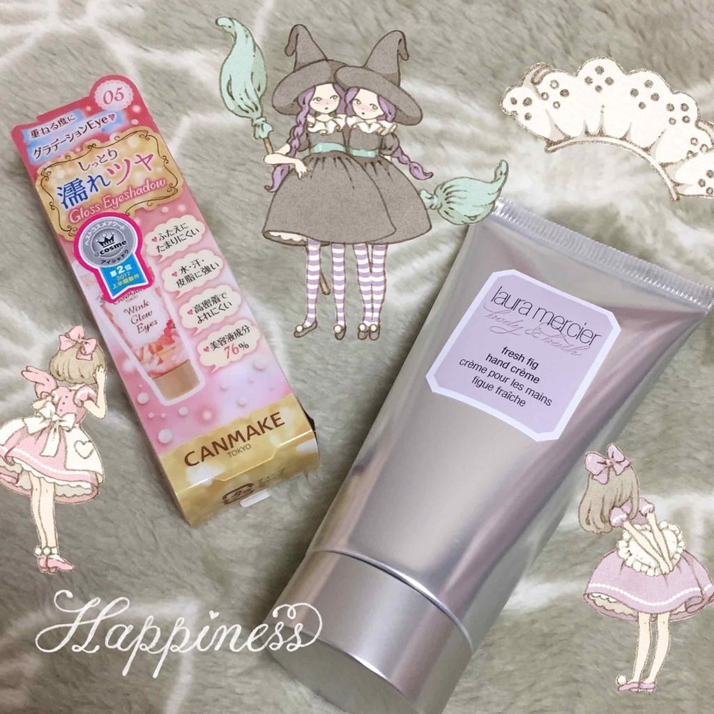 ウィンクグロウアイズ/キャンメイク/ジェル・クリームアイシャドウを使ったクチコミ(1枚目)