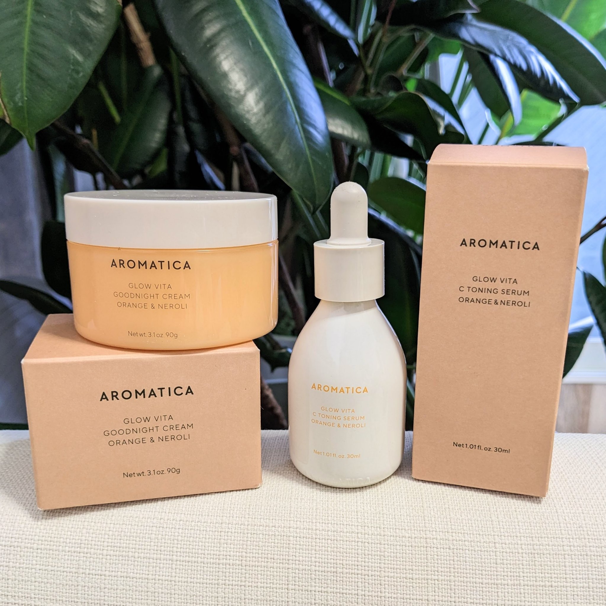 グロービタグットナイトクリーム/AROMATICA/フェイスクリームを使ったクチコミ（2枚目）