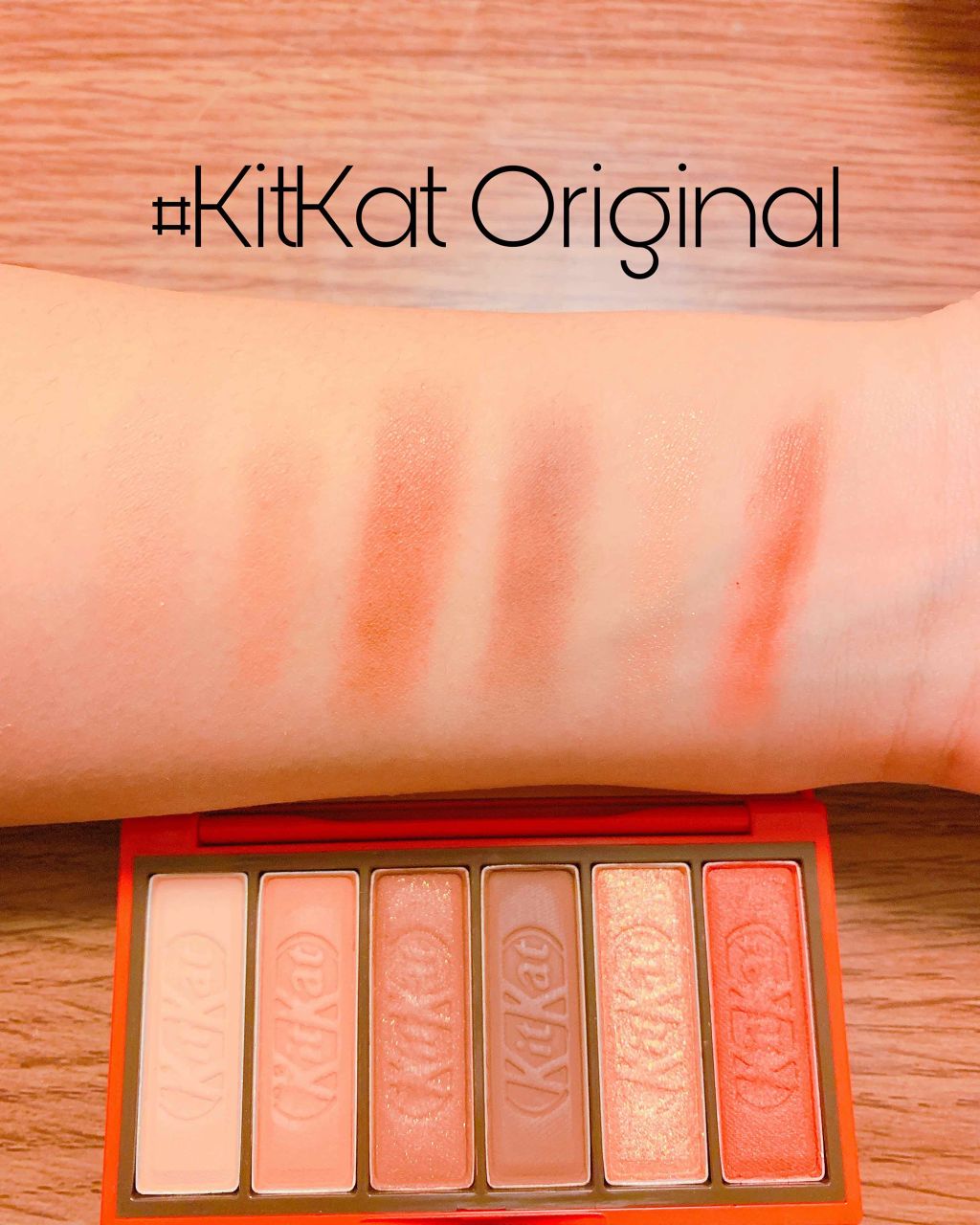 プレイカラーアイズ ミニ #キットカットオリジナル/ETUDE/アイシャドウパレットを使ったクチコミ(2枚目)