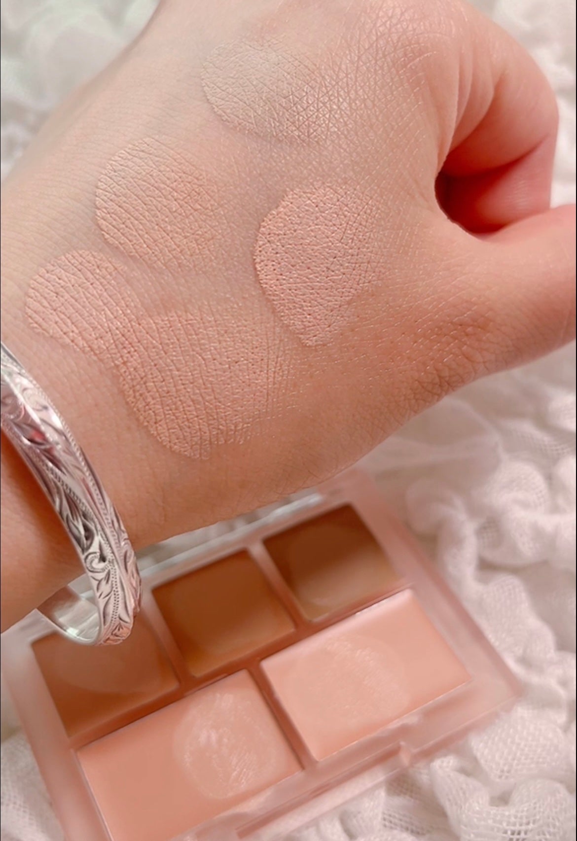 コンシールブレンダーパレット/LUNA/パレットコンシーラーを使ったクチコミ(4枚目)