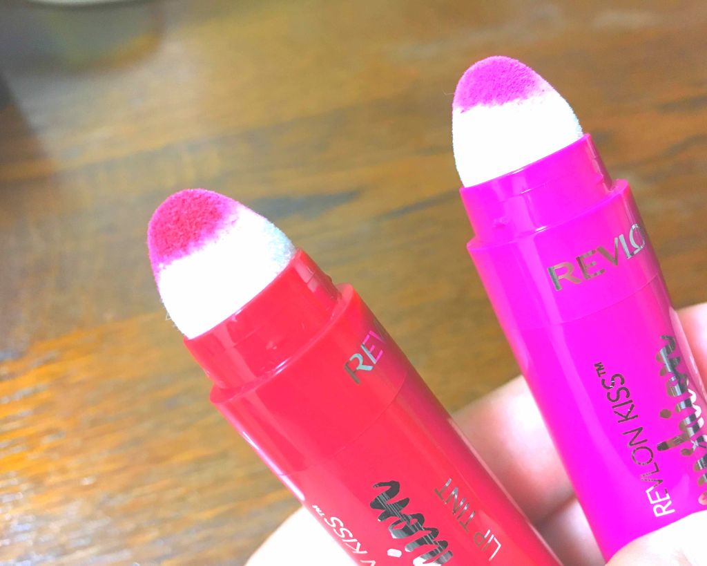 キス クッション リップ ティント/REVLON/リップティントを使ったクチコミ（2枚目）