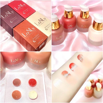 3S カラーセラム/LoNLy /リキッドチークを使ったクチコミ(2枚目)