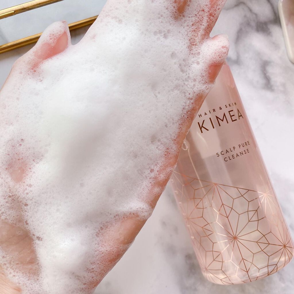 スカルプピュアクレンズ/ヘアモイスチャークリーム/ヘア&スキン キメア/市販シャンプーを使ったクチコミ(4枚目)