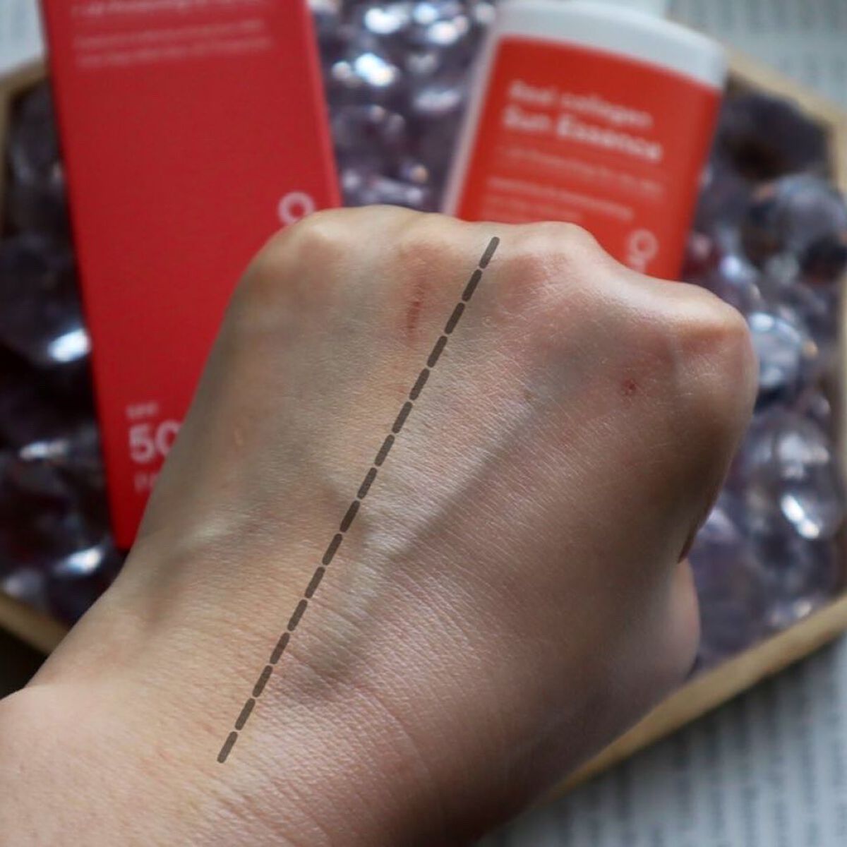 リアルコラーゲンサンエッセンス/One-day's you/日焼け止めローションを使ったクチコミ(4枚目)