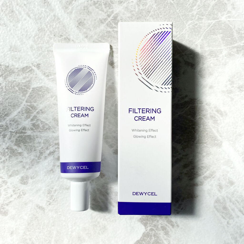 フィルタリングクリーム/DEWYCEL/日焼け止めクリームを使ったクチコミ（1枚目）