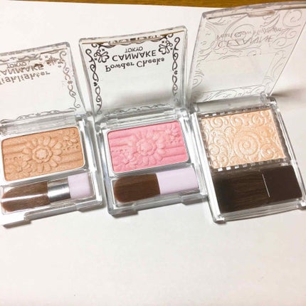 【旧品】パウダーチークス/キャンメイク/パウダーチークを使ったクチコミ(1枚目)