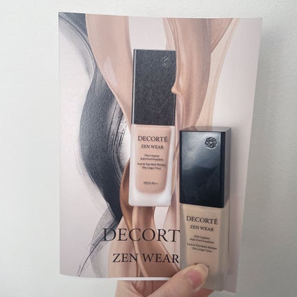ゼン ウェア フルイド/DECORTÉ/リキッドファンデーションを使ったクチコミ(1枚目)