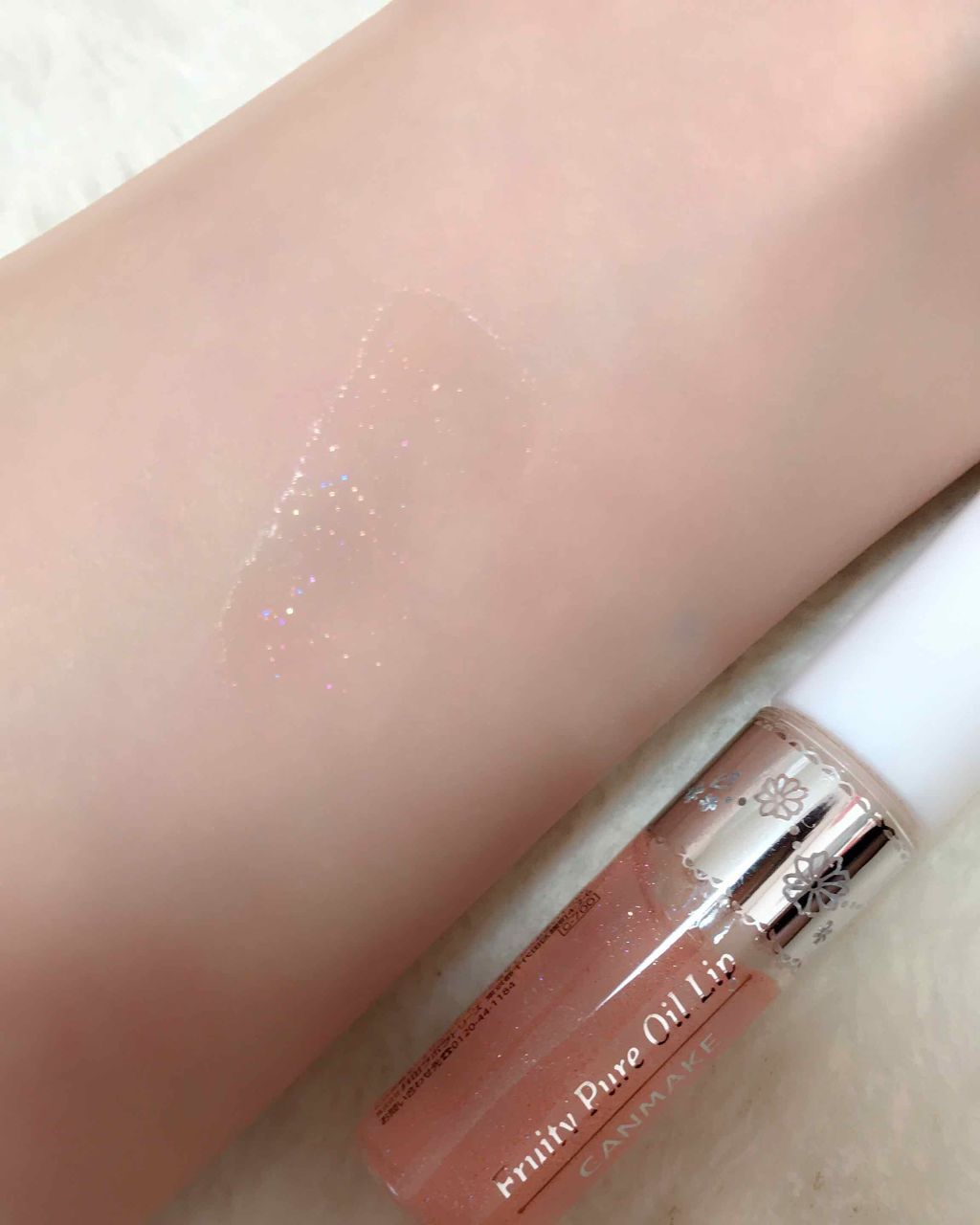 フルーティーピュアオイルリップ/キャンメイク/リップグロスを使ったクチコミ(1枚目)