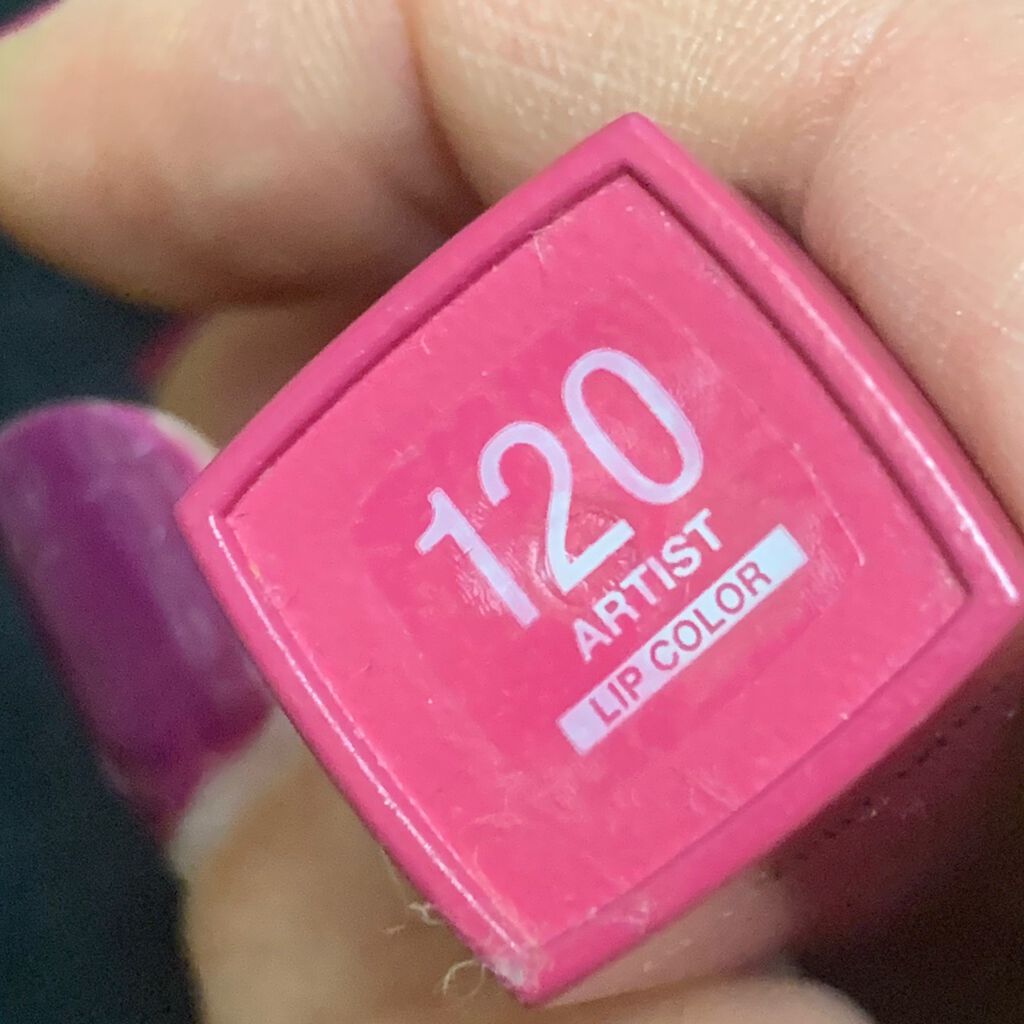 SPステイ マットインク 120/MAYBELLINE NEW YORK/口紅を使ったクチコミ（2枚目）