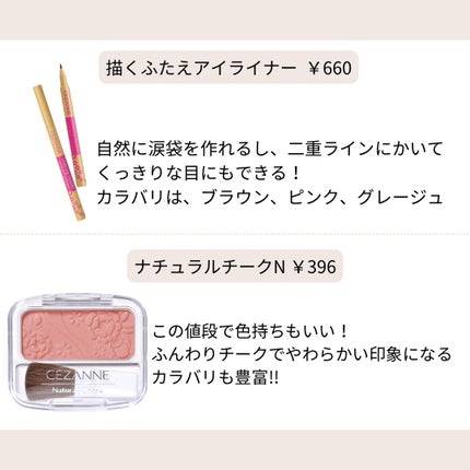 ナチュラル チークN/CEZANNE/パウダーチークを使ったクチコミ(4枚目)