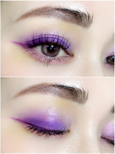 Lilac You A Lot Shadow Palette/ColourPop/パウダーアイシャドウを使ったクチコミ（3枚目）