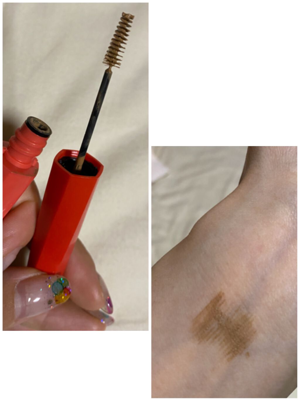 フィルム眉カラー/デジャヴュ/眉マスカラを使ったクチコミ（3枚目）