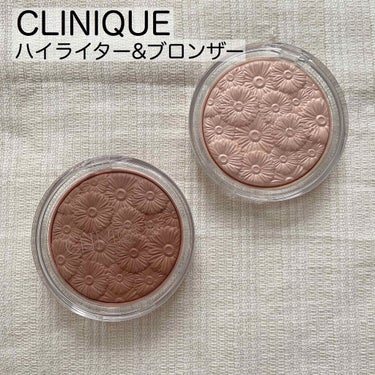 パウダー ポップ フラワー ハイライター/CLINIQUE/パウダーハイライトを使ったクチコミ（1枚目）