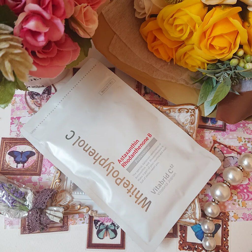 ホワイトポリフェノール C/ビタブリッドジャパン/美容サプリメントを使ったクチコミ（3枚目）