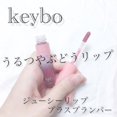 ジューシーリッププラスプランパー/keybo/リップグロスを使ったクチコミ（1枚目）