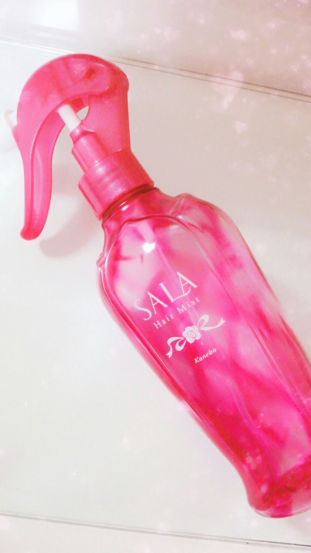 集中リセット サラ水(サラ スウィートローズの香り)/SALA/ヘアミストを使ったクチコミ（1枚目）