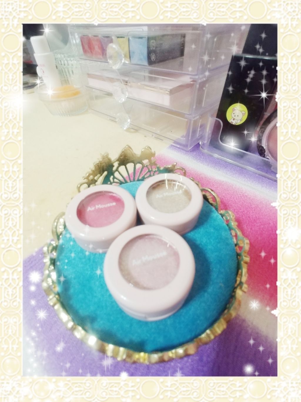 ピクニック エアームースアイズ/ETUDE/ジェル・クリームアイシャドウを使ったクチコミ（1枚目）