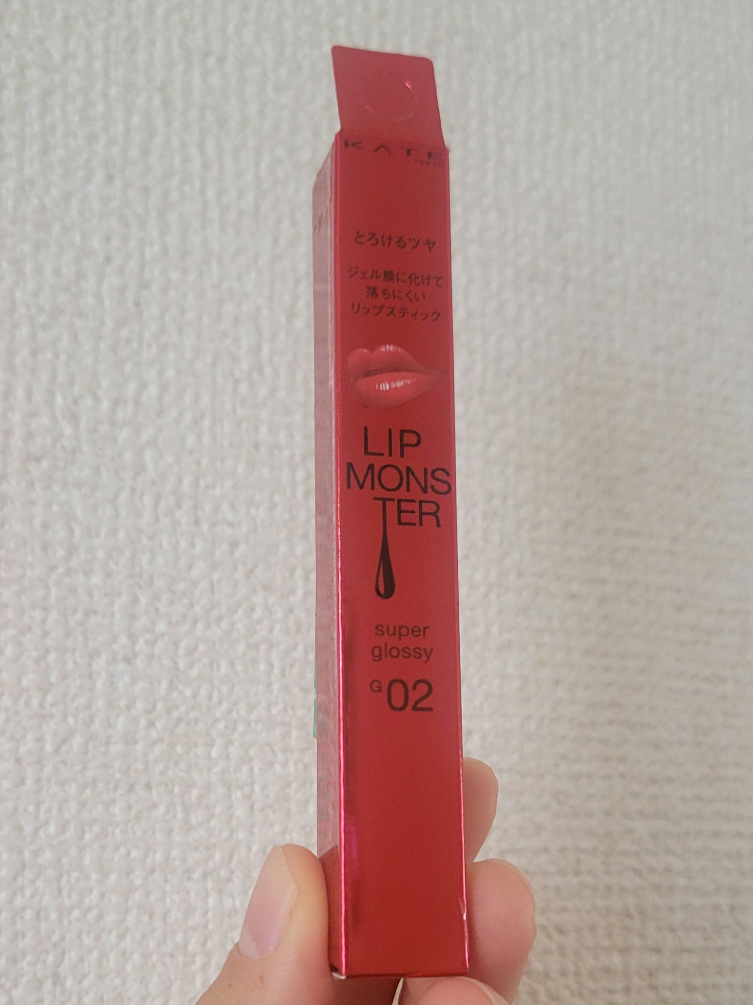 ケイト リップモンスター ツヤバース/KATE/口紅を使ったクチコミ（1枚目）