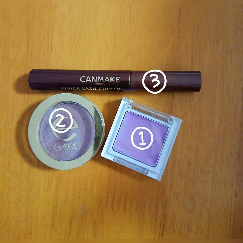 ディープシャドウ/excel/単色アイシャドウを使ったクチコミ（1枚目）