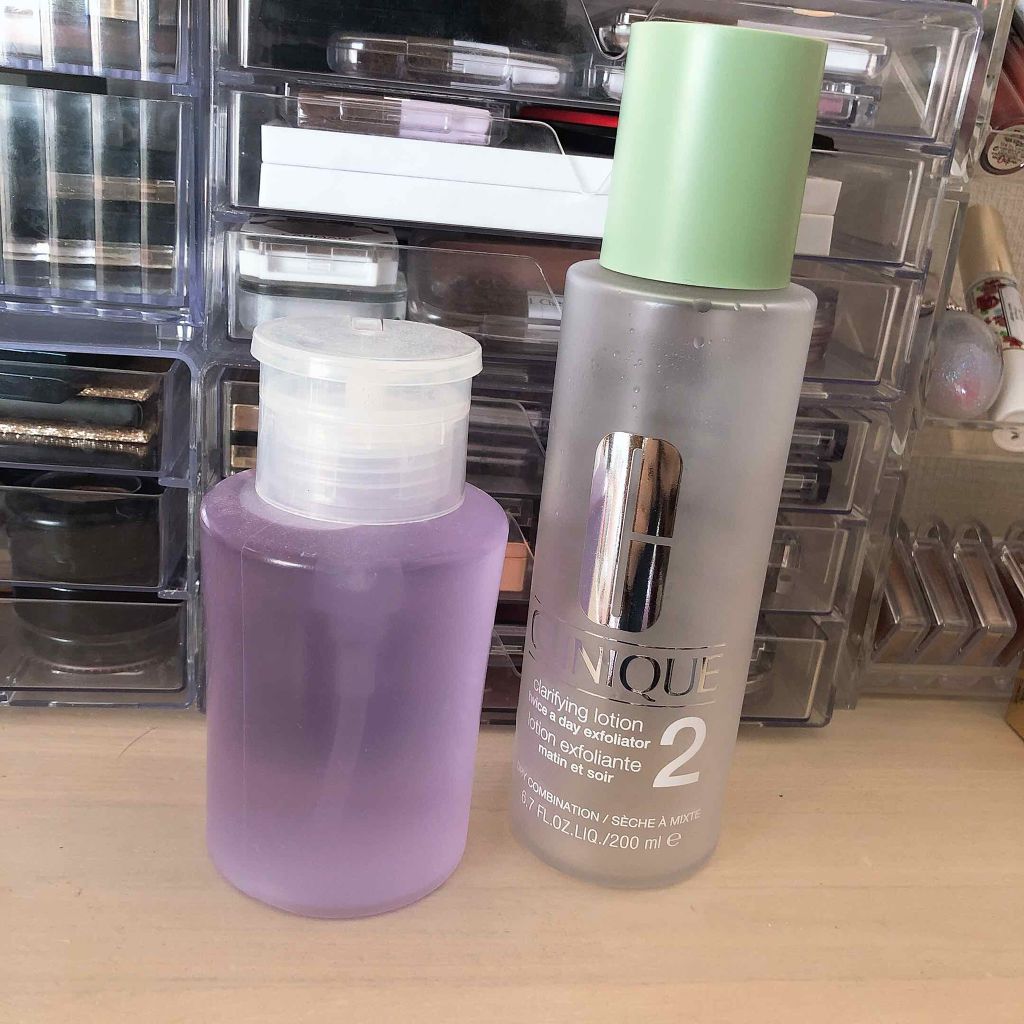 クラリファイング ローション 2/CLINIQUE/拭き取り化粧水を使ったクチコミ(1枚目)