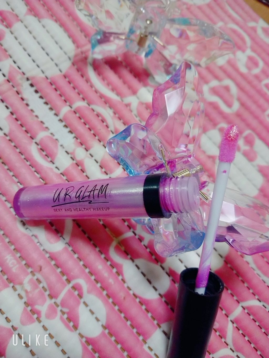 UR GLAM SHEER LIP GLOSS/U R GLAM/リップグロスを使ったクチコミ(1枚目)