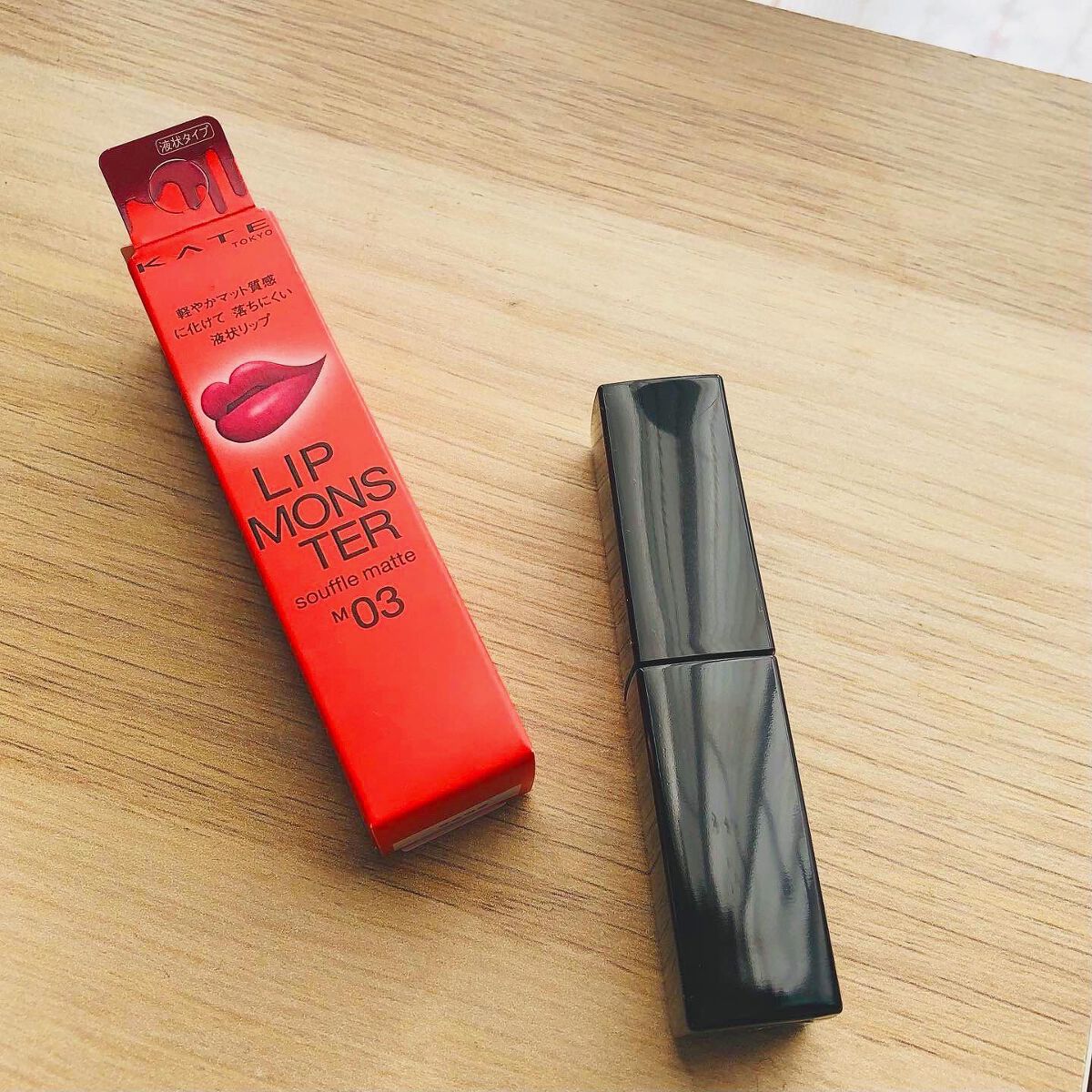 リップモンスター スフレマット/KATE/口紅を使ったクチコミ（1枚目）