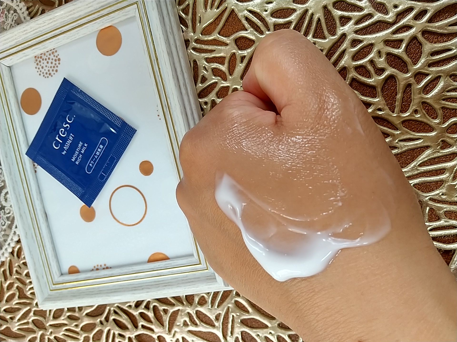 モイスチュア リッチミルク/cresc. by ASTALIFT/乳液を使ったクチコミ（1枚目）