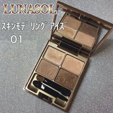 スキンモデリングアイズ/LUNASOL/パウダーアイシャドウを使ったクチコミ（1枚目）