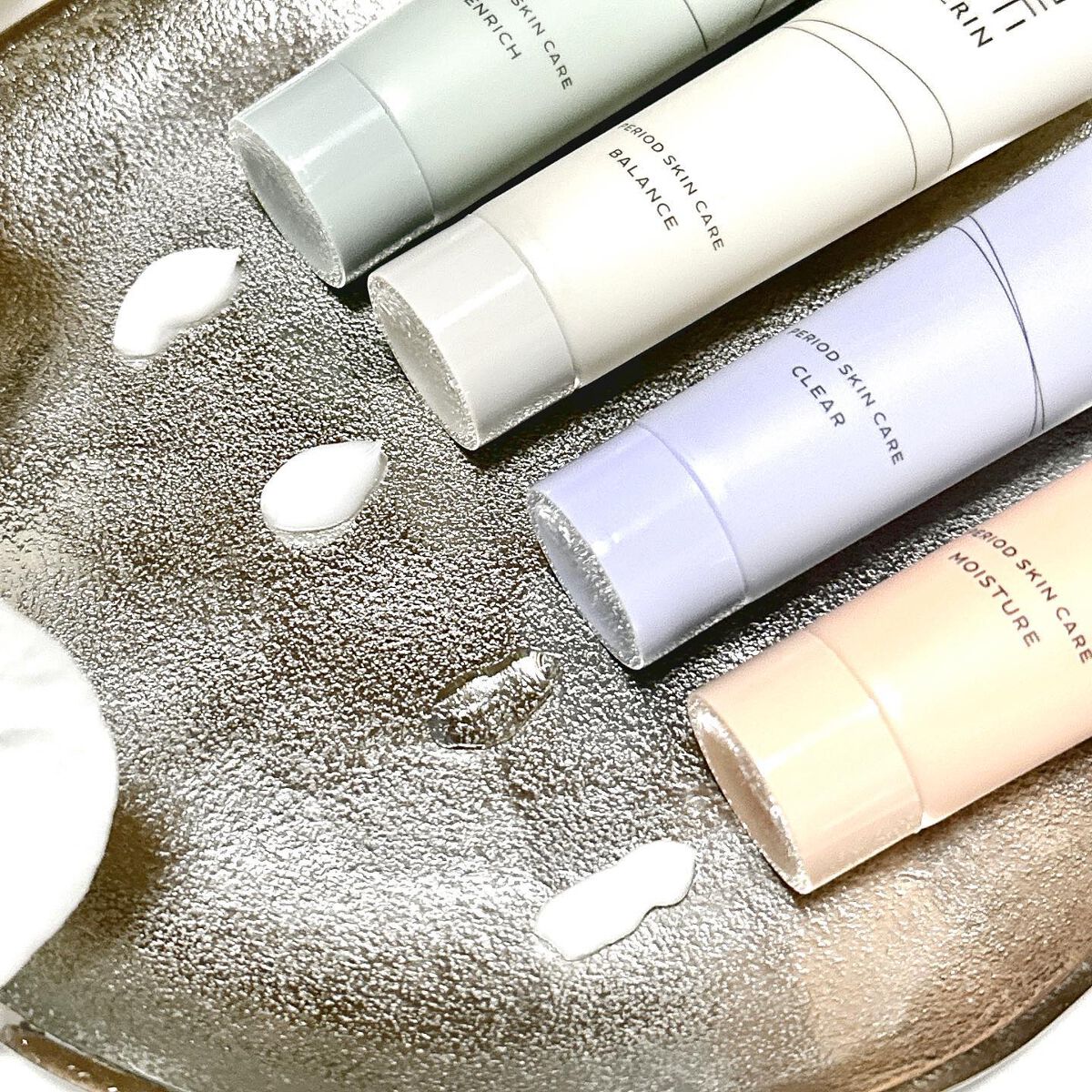 ピリオドスキンケア 美容ジェルクリーム マンスリーセット /MERIN/スキンケアキットを使ったクチコミ(6枚目)