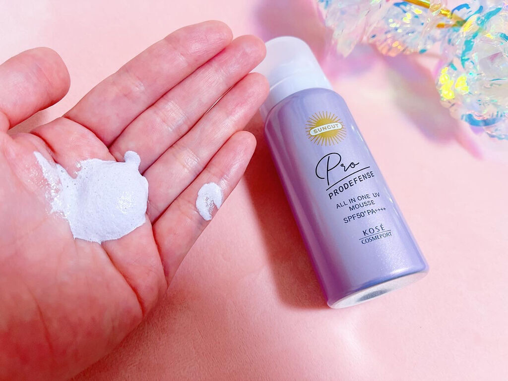プロディフェンス オールインワンUV ムース/サンカット®/日焼け止めクリームを使ったクチコミ（3枚目）